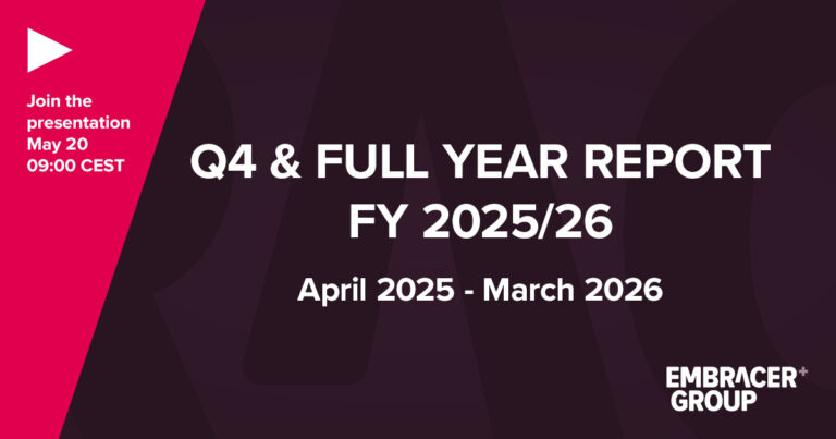 Embracer reports Q4 results: adjusted EBIT SEK 360m; outlines FY 2026/27 outlook